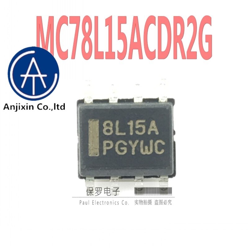 10pcs 100%   ο   MC78L15ACDR2G ũ ũ 8L15A BL15A SOP-8 ġ  
